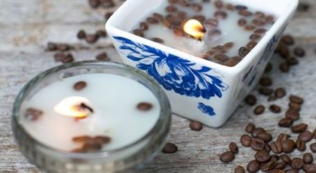Vyrobte si aromatickú sviečku z kávových zŕn a vanilkových strukov